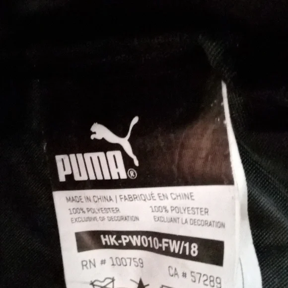 Puma Black Backpack With Copper Logo - Picture 7 of 7